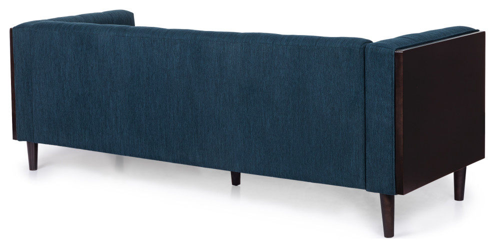 Croton Contemporary Tufted 3 Seater Sofa   Midcentury   Sofas   by GDFStudio  Houzz