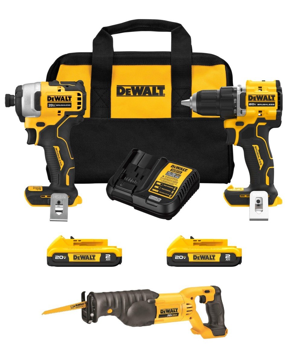 DEWALT 20V MAX 3 Tool Combo Kit DCK225D2-DCS380B from DEWALT