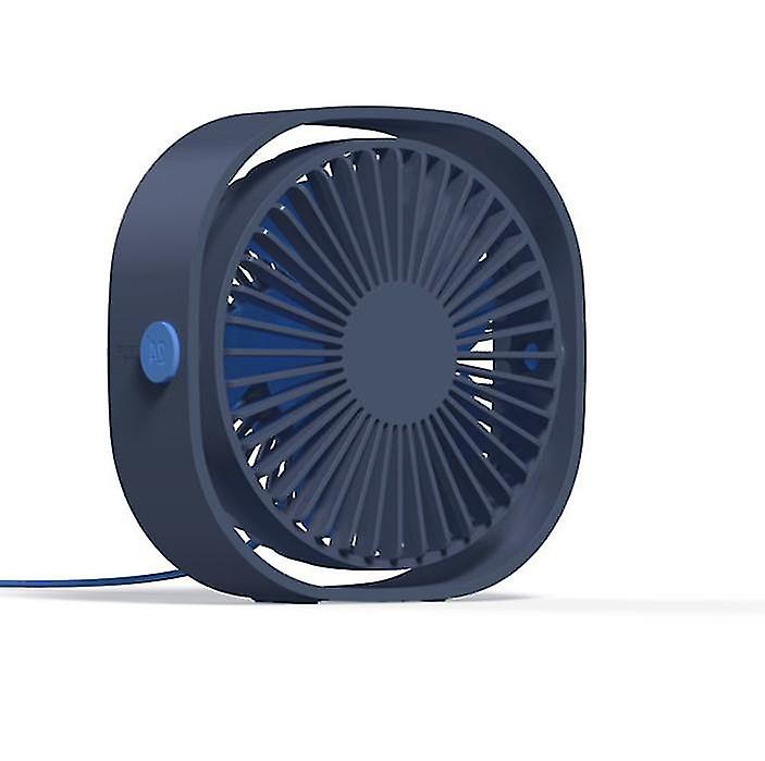 Usb Mini Desktop Fan With 1.2m Cable， Portable Small Fan