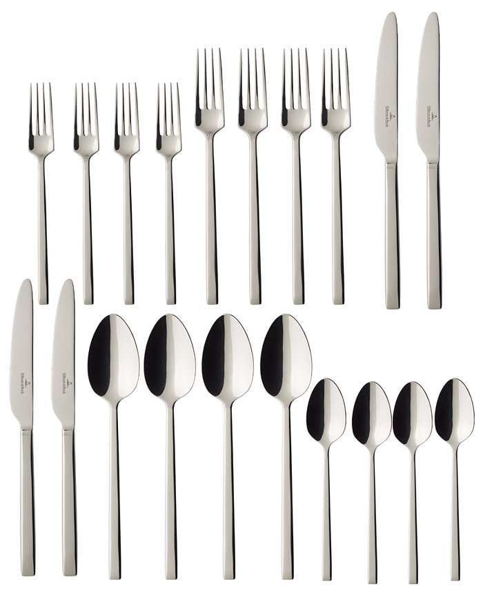 Villeroy and Boch La Classica Flatware Stainless Steel 20 Piece Set Service For 4