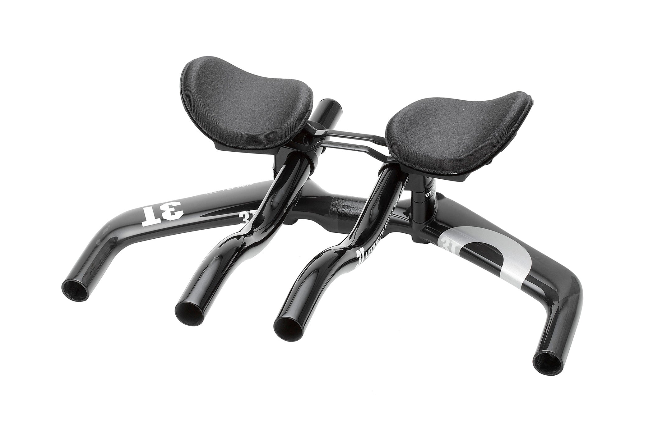 3T Vola LTD Aerobar 31.8mm x 38cm Carbon Black