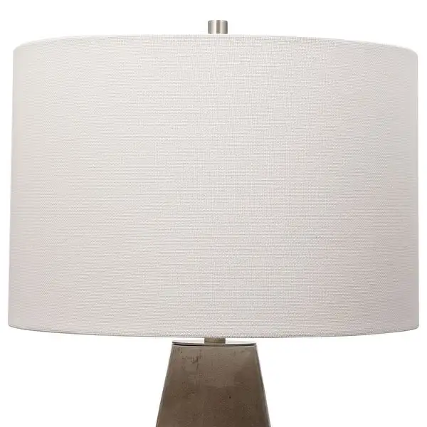 Uttermost Volterra Taupe-Grey Table Lamp