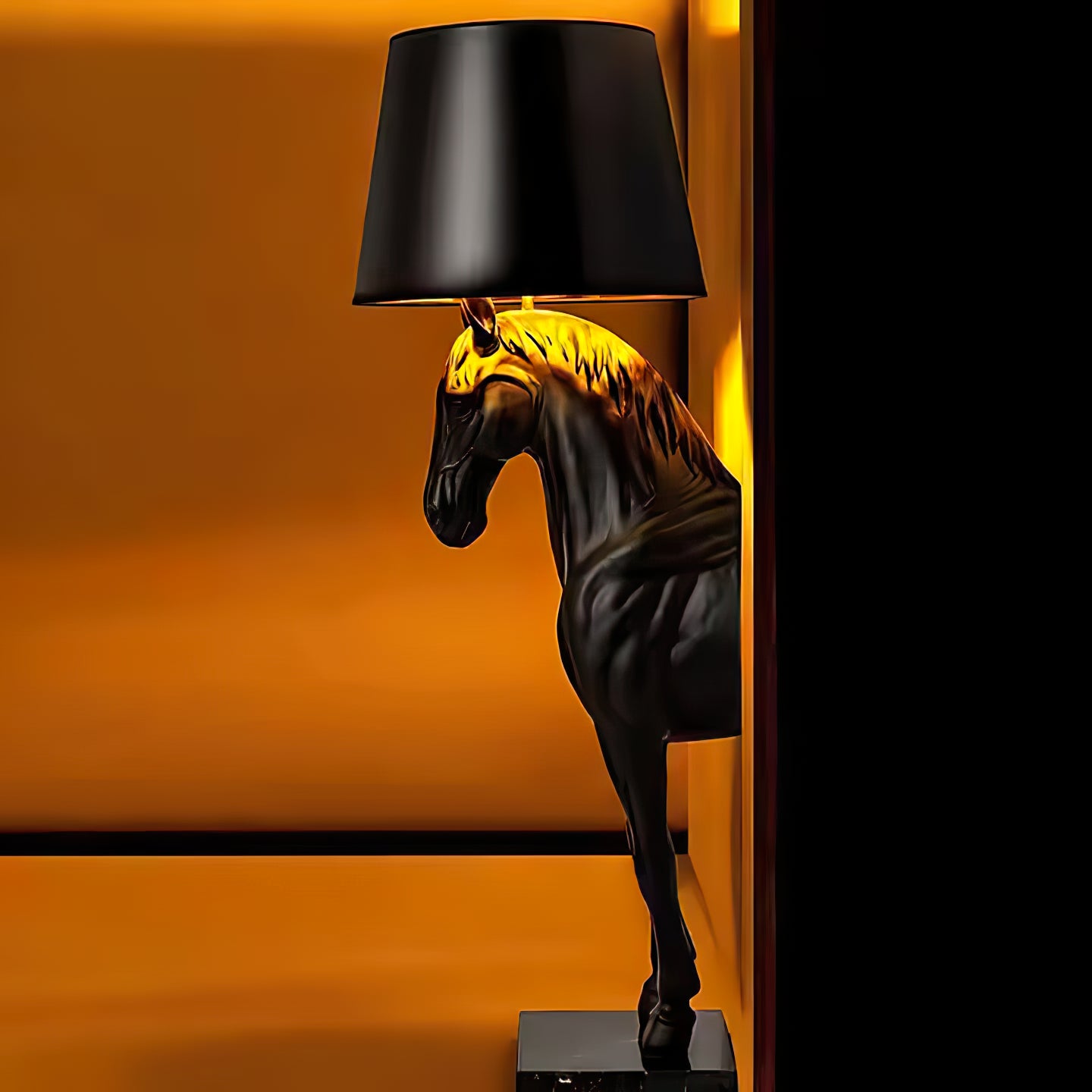 Horse Statue Floor Lamp