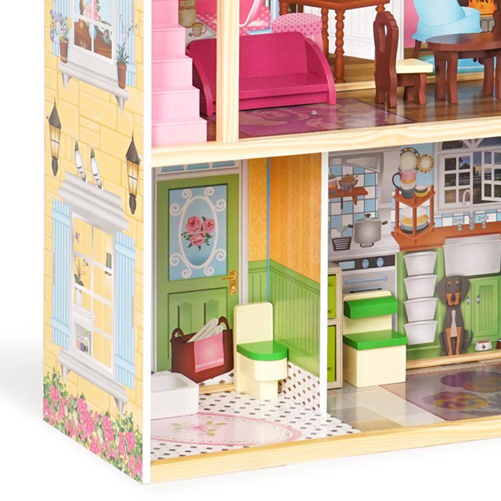 MDF Wooden Dreamy Dollhouse for Kids Great Gift for Kids TOY-CYEL-153