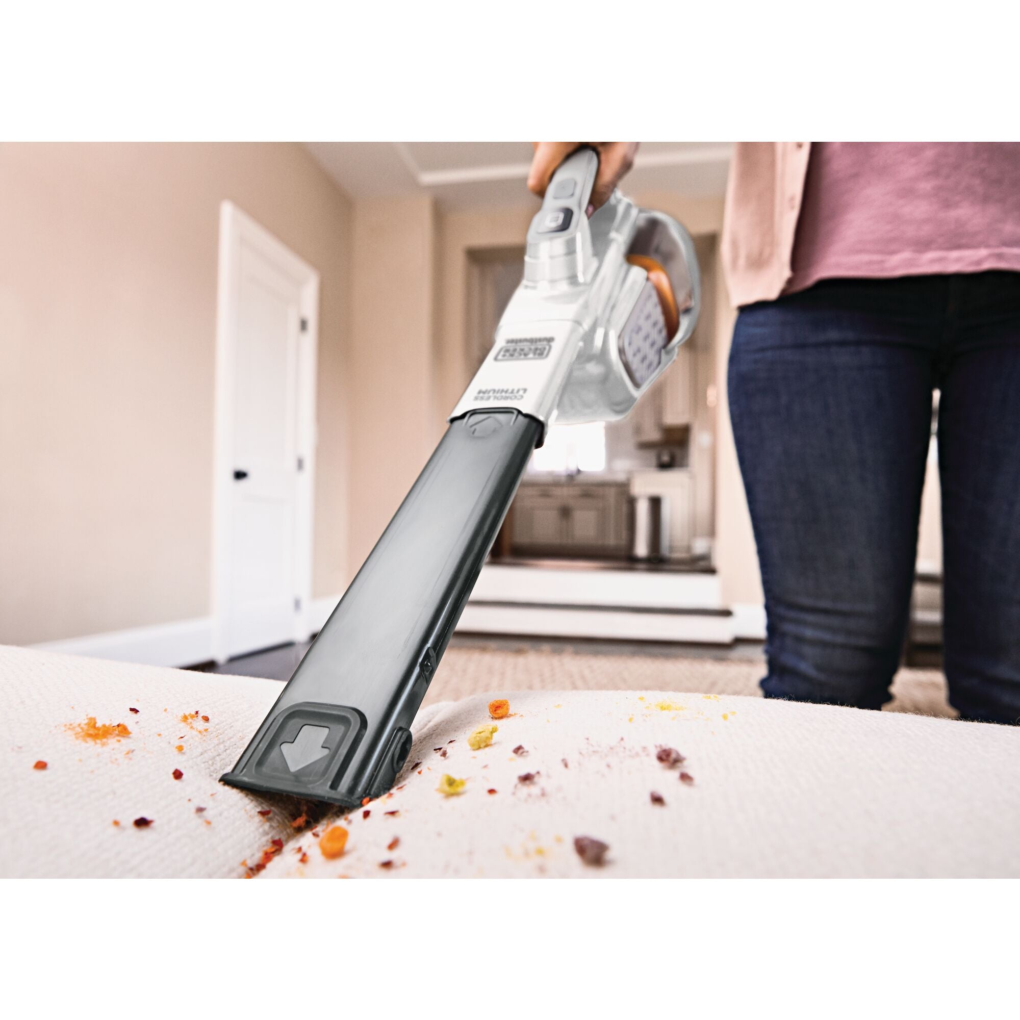 dustbuster® Handheld Vacuum, Cordless, AdvancedClean+™, White