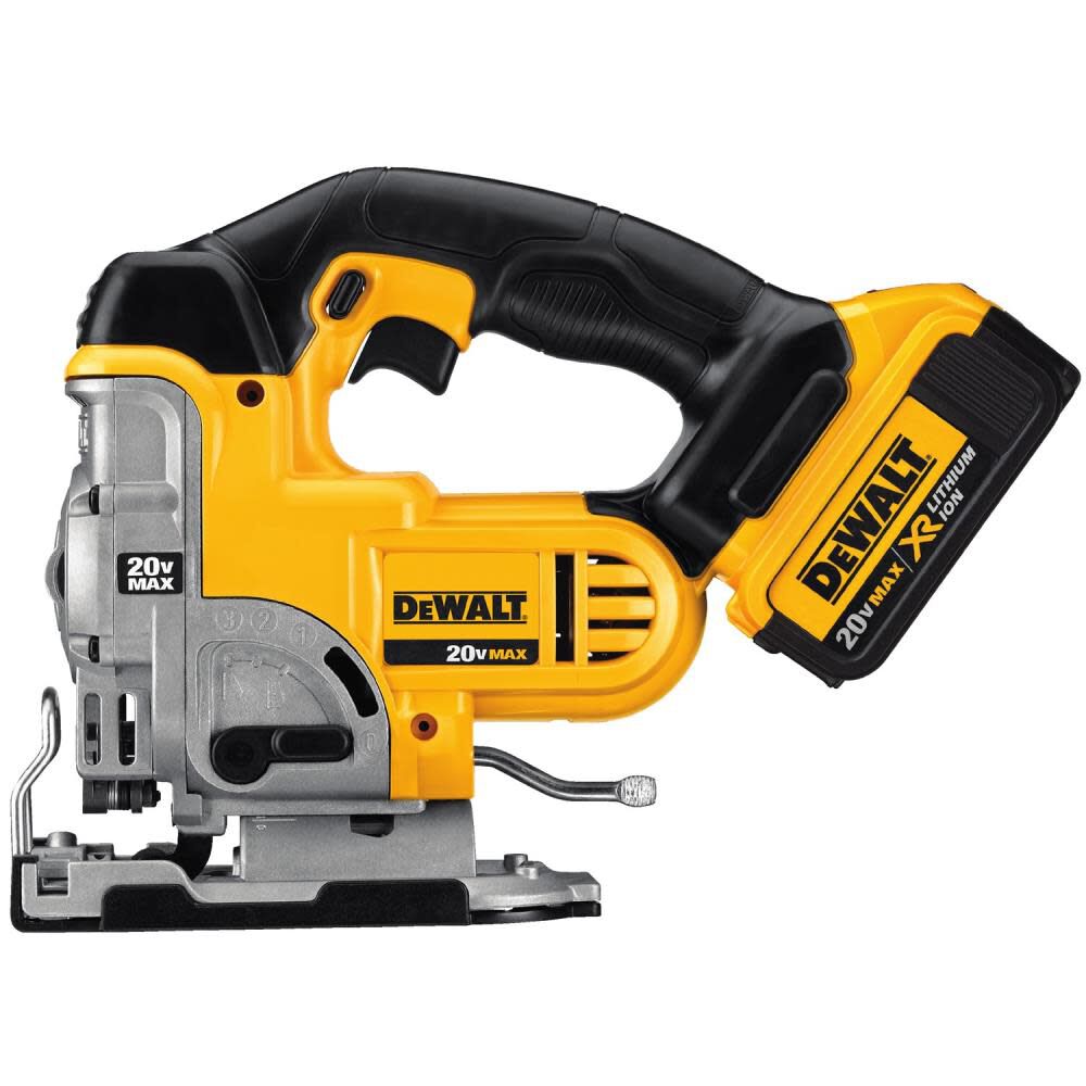 DEWALT 20 V MAX Lithium Ion Jig Saw Kit DCS331M1 from DEWALT