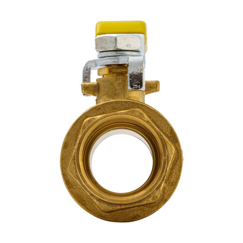 ProLine Series 34 in. x 34 in. Brass Sweat x Sweat Full Port Ball Valve 107-854HN