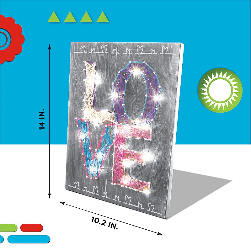 Discovery DIY Light-Up String Art Kit