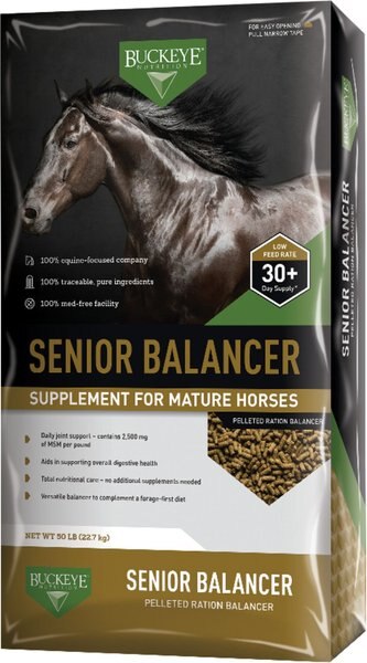 Buckeye Nutrition Senior Balancer Joint Support Senior Horse Feed