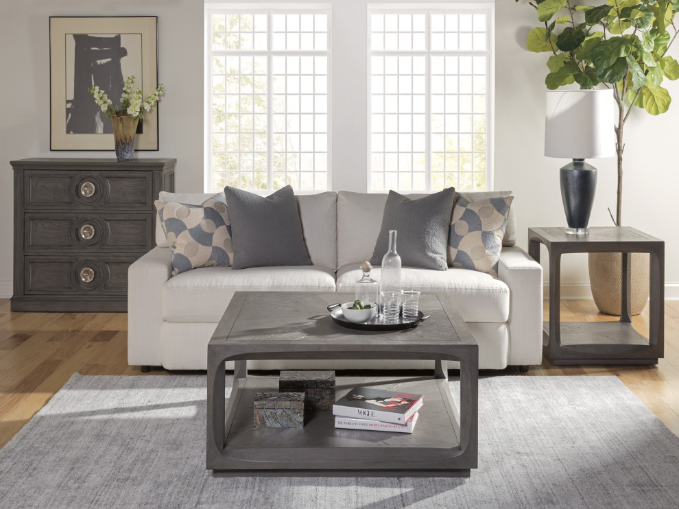 Appellation Square End Table   Transitional   Side Tables And End Tables   by Lexington Home Brands  Houzz