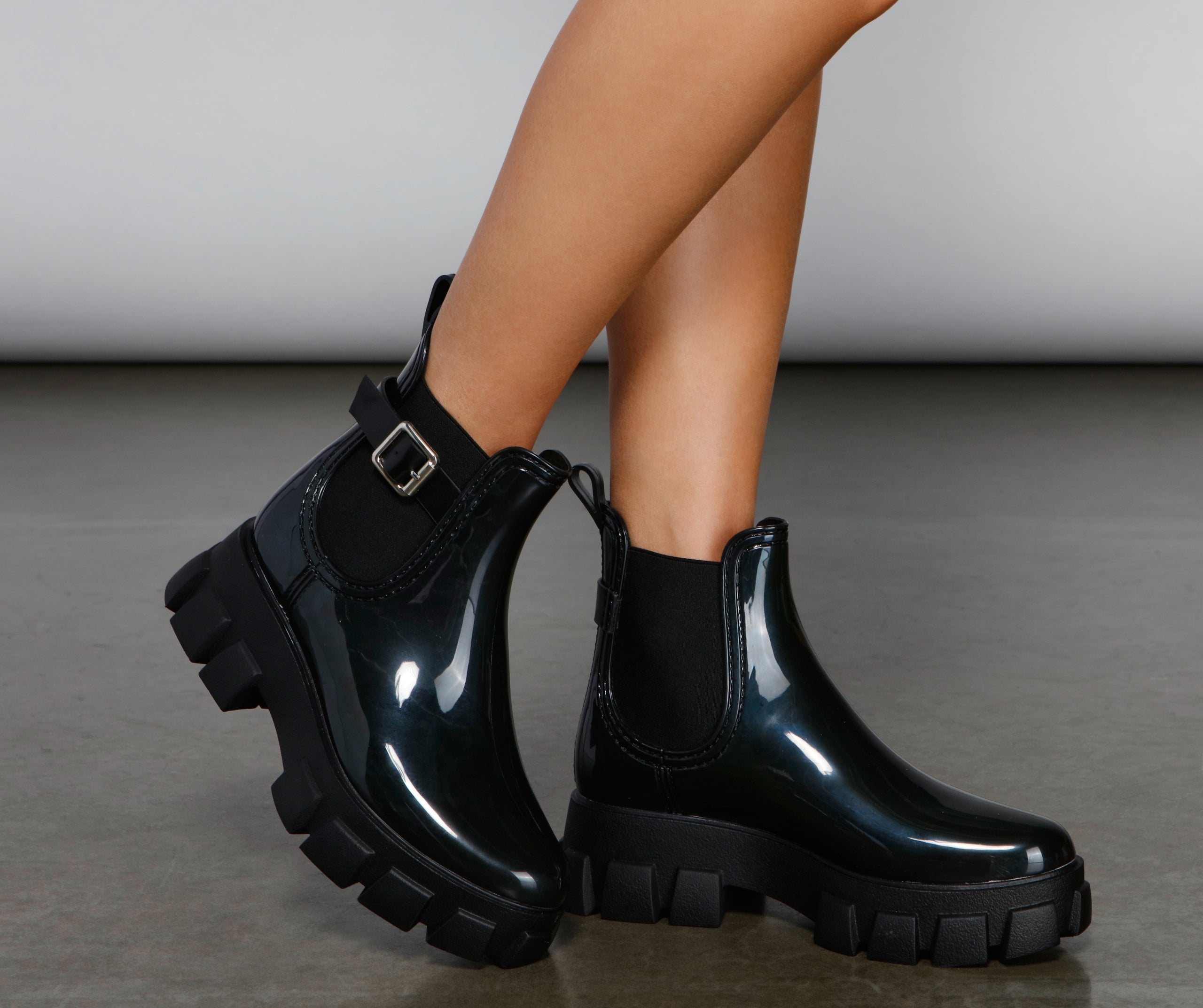 Major Baddie Lug Sole Booties