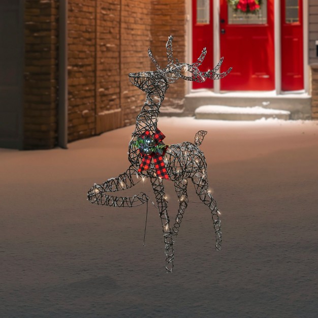 Lighted Reindeer Stag Christmas Decoration