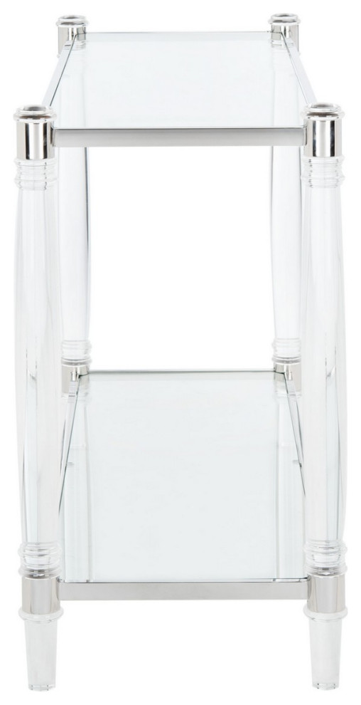 Safavieh Couture Isabelle Acrylic Console Table   Contemporary   Console Tables   by Safavieh  Houzz