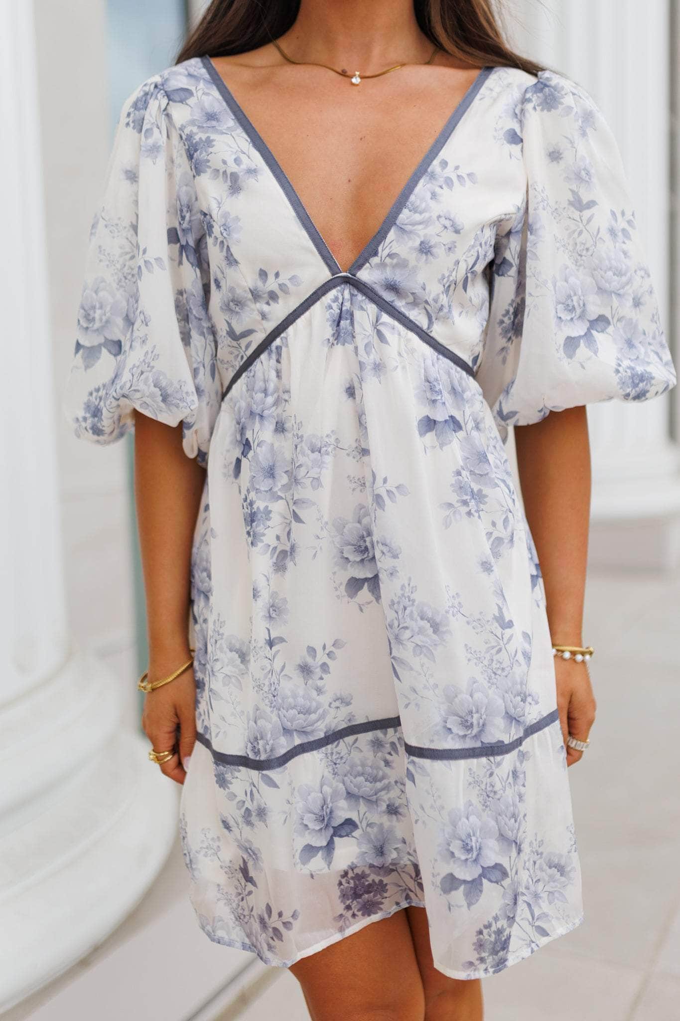 Blossom Blues Dress