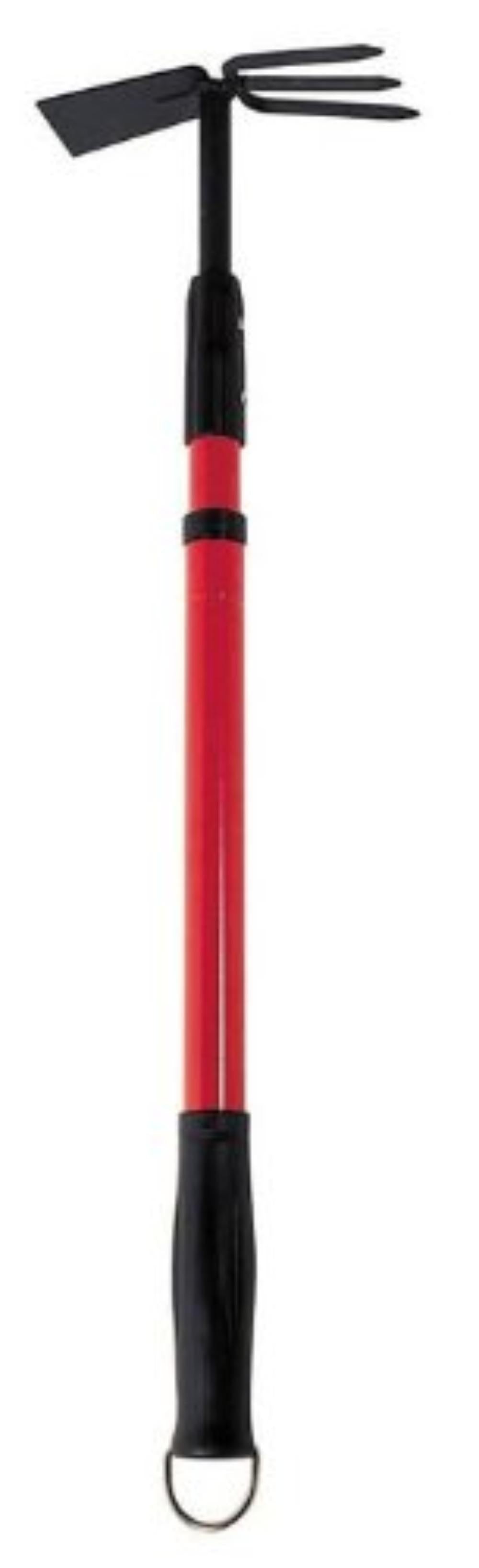 Bond Manufacturing (LH016) Telescopic Culti-Hoe, Red Handle, 25-37 inches