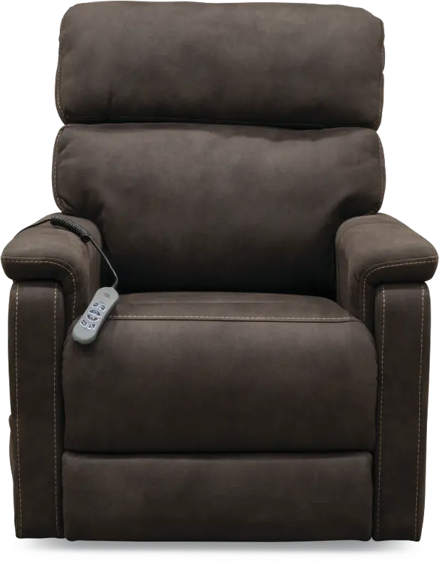 Stonewash Dark Brown Reclining Lift Chair