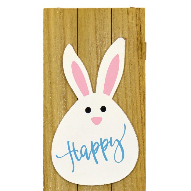 Easter Bunny Sign Porch Decoration Wood Construction Easter Collection