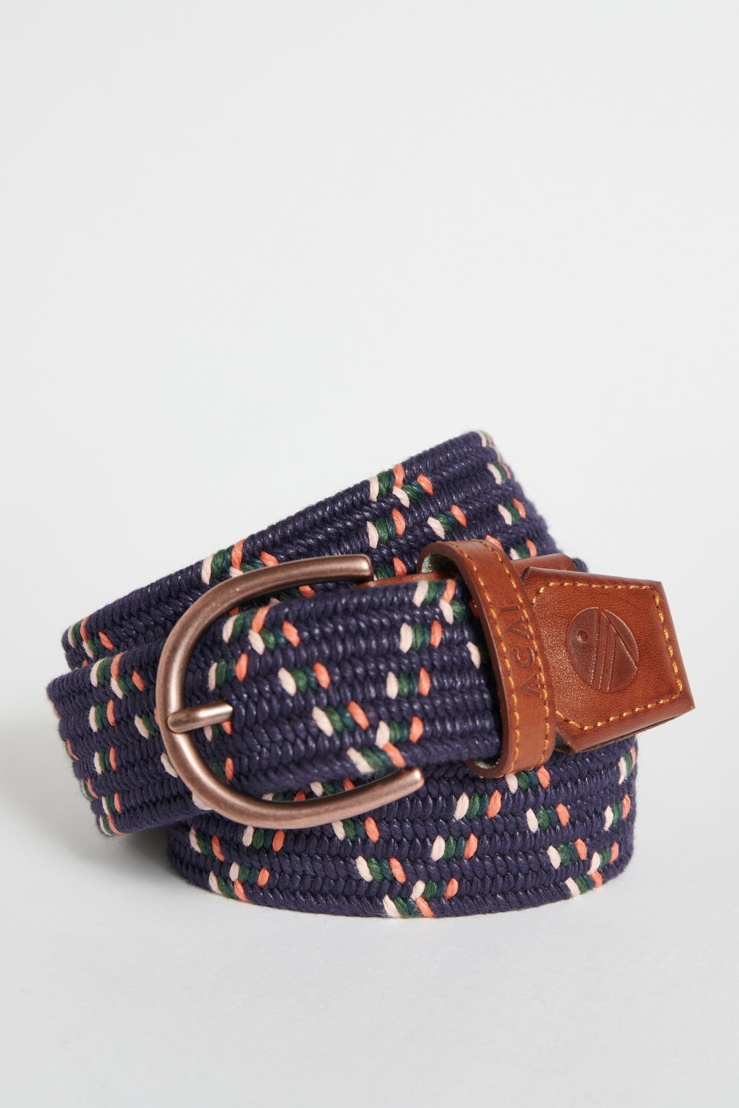 The Outdoor Braided Belt - Navy