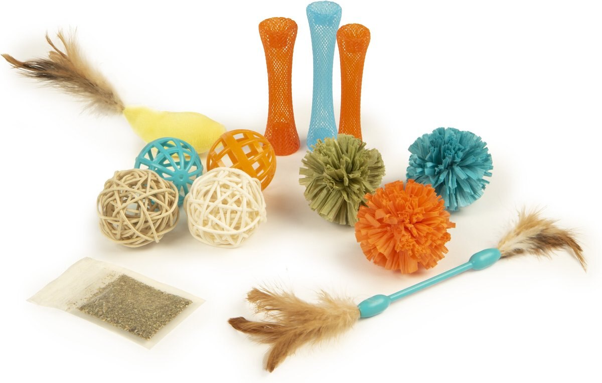 Petlinks Play Pack Cat Toys with Catnip