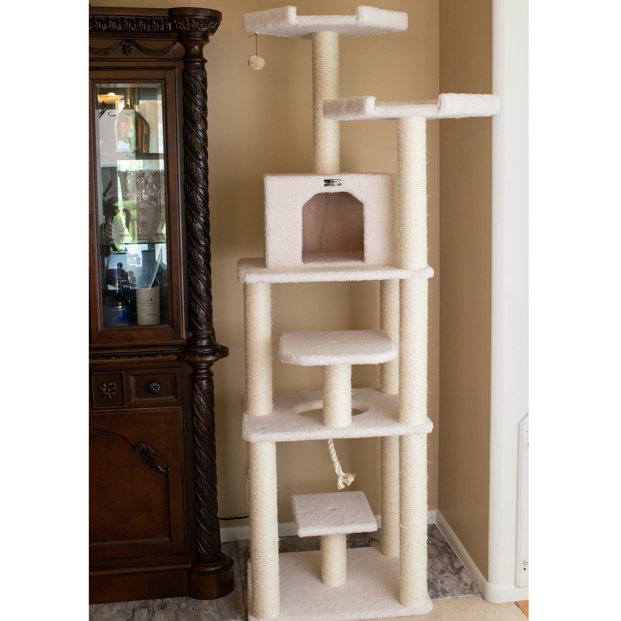 Armarkat Classic Model B7801 Real Wood Cat Tree， 78