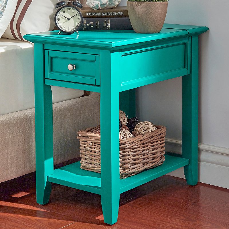 HomeVance Otero Charging End Table