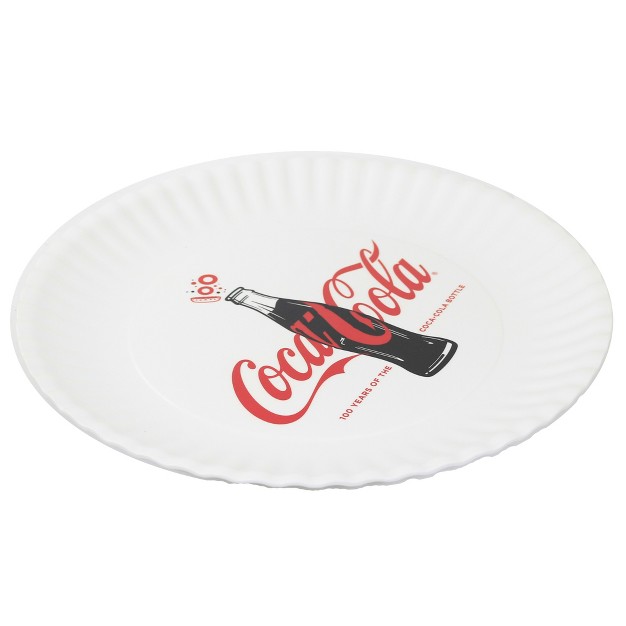 Tabletop Cola cola Platter One Platter Inches Soda Bottle Coke Drink Me0207 Melamine White