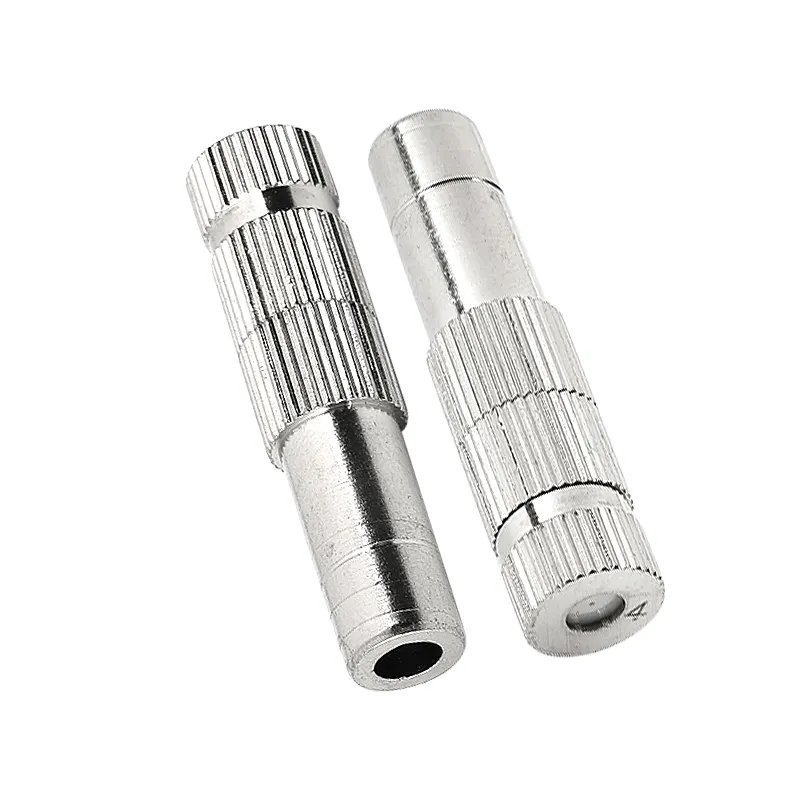 6mm Slip Lock  Mist Nozzle with filter quick connecting nozzle. mist cooling sprayer