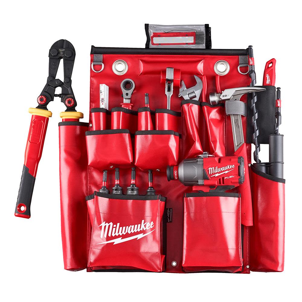 Linemanand#8217;s Compact Aerial Tool Apron