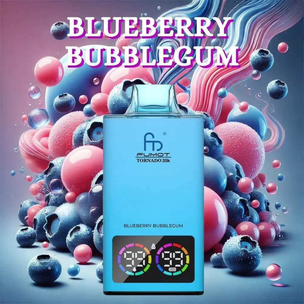 Fumot Tornado 35K - Blueberry Bubblegum