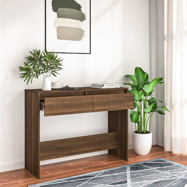 Console Table Hall Table Wooden Side Table 39.4