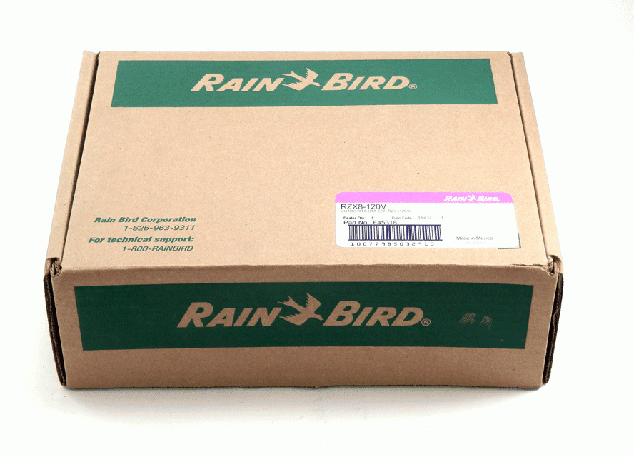 Rain Bird ESP-RZX 8 Station Outdoor Controller RZX8-120V F45318