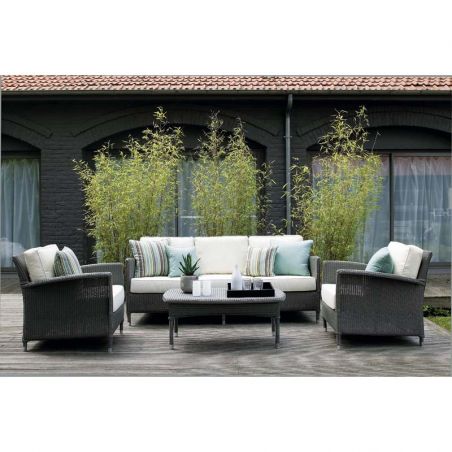 DOVILE LOUNGE SOFA 2 PLACES + COUSSINS ASSISE ET DOSSIER CAT. C