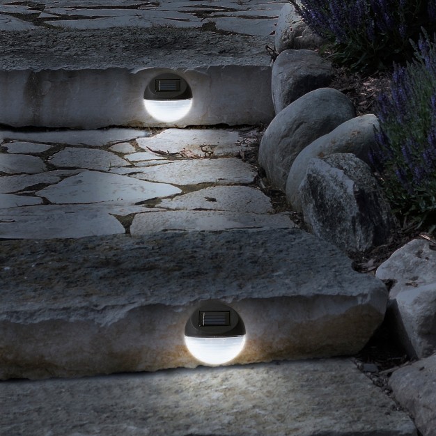 Nature Spring Outdoor Rechargeable Led Solar Lights 4 Pieces