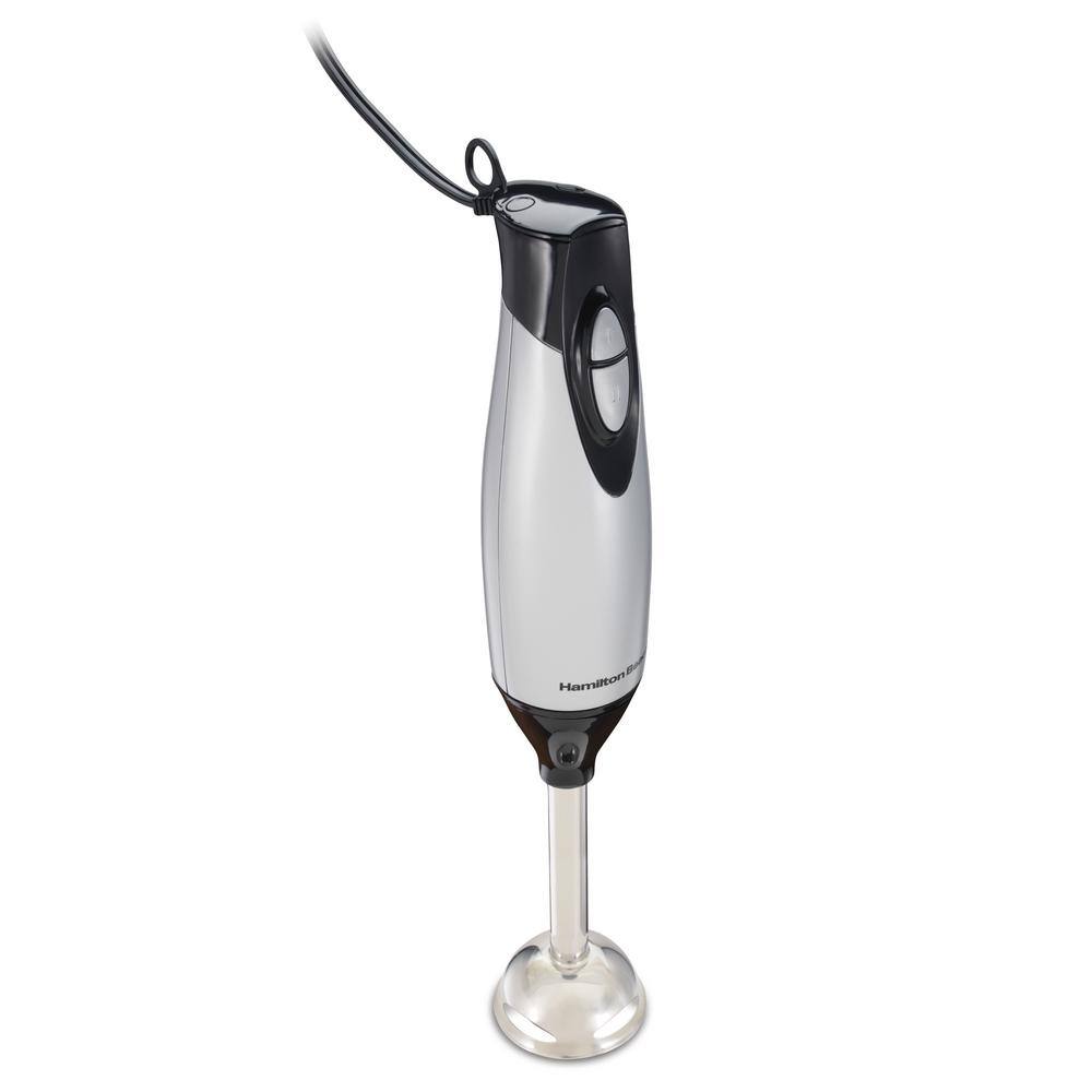 Hamilton Beach 2-Speed Grey Hand Blender with 3 Cup Chopping Bowl 59765