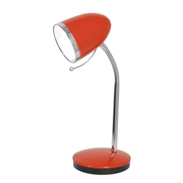 Oaks 2819 TL OR Madison Orange Modern Flexible Head Table Desk Lamp