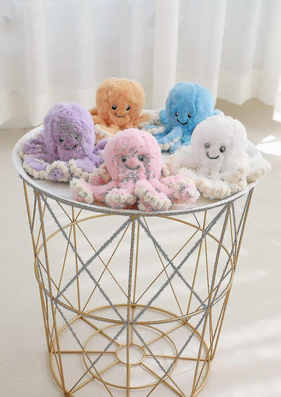 Octopus Plushie， Cute Octopus Plush Toy， Washable Animal， Expression Toy For Boys  Girls ( ) 18cm