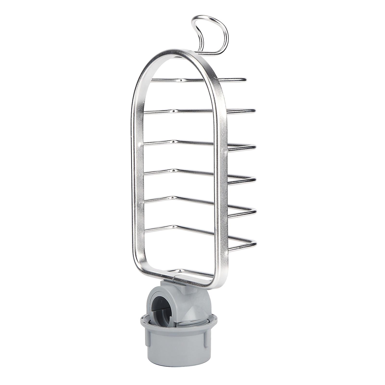 Faucet Storage Rack Kitchen Sink Hanging Drain Basket Holder Organizer Bathroom AccessorySilver