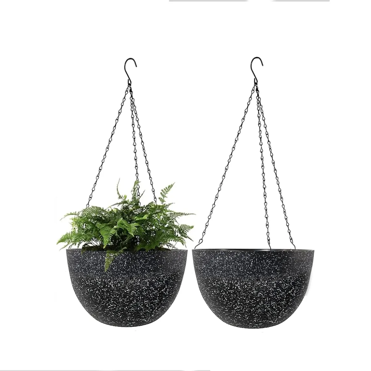 Pioneera Garden Supplies Manufacture Hanging Flower Pots Hanging Baskets Planter Decorative Wall Plastic Flower Pot