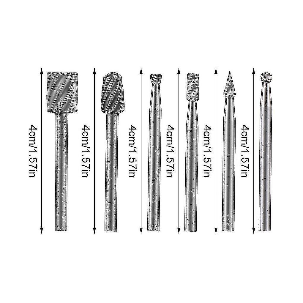 Drill Chuck Parts For Dremel Rotary Tools Hss Mini Drill Bit Set Cutter Routing Router Grinding Whee