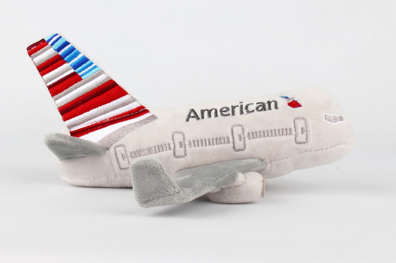 Daron MT004 1 American Airlines Plush Airplane W/S...