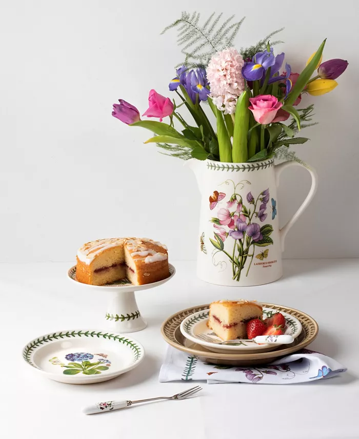 Portmeirion Botanic Garden Assorted Motifs Salad Plate Set of 6