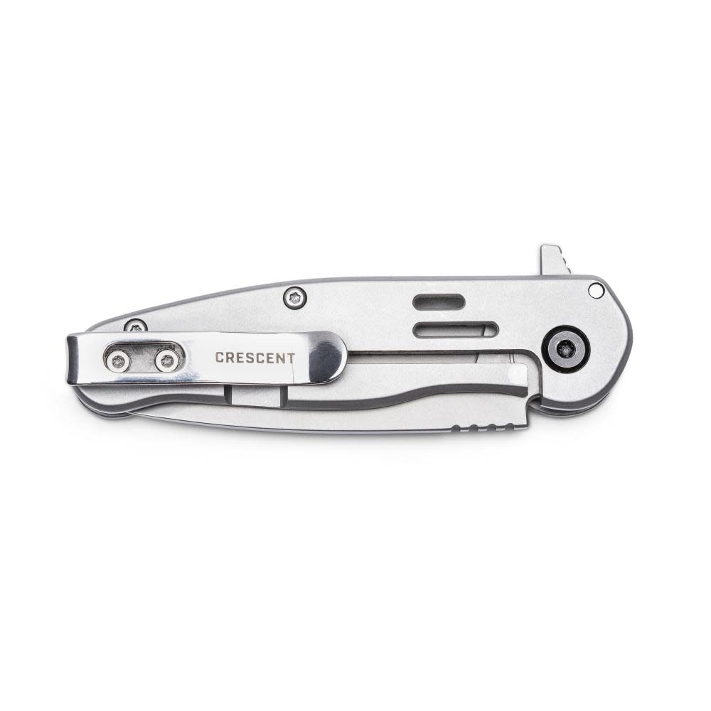 CRESCENT Low Profile Pocket Knife 3.25 Frame Lock