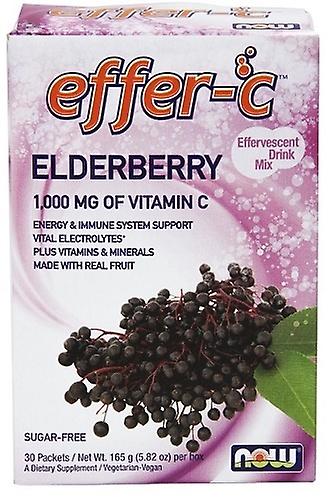 Now Foods EfferC Elderberry 30 Packets