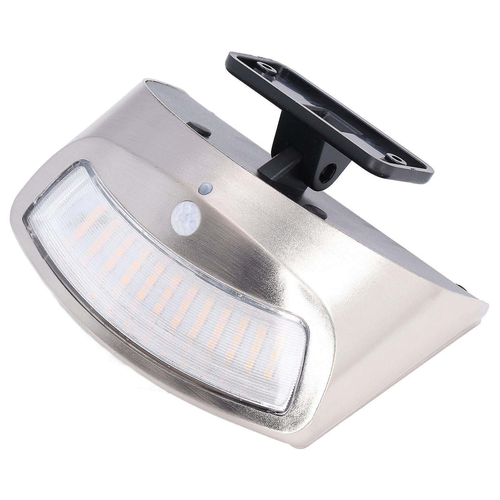 Solar Wall Lamp Super Bright 4 Modes Motion Sensing 600LM LED Solar Light for Outdoor Courtyard