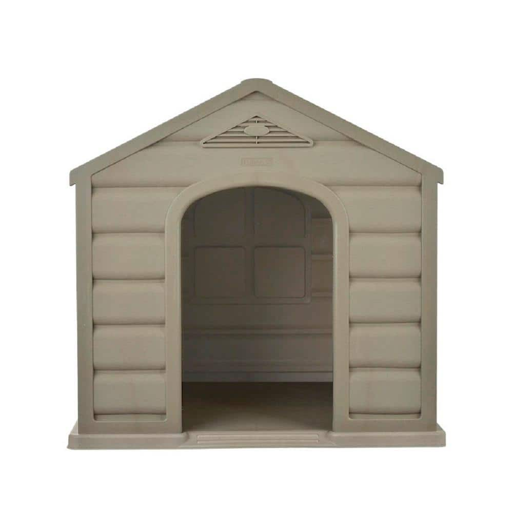 Rimax Small Taupe Breed Dog House 13077