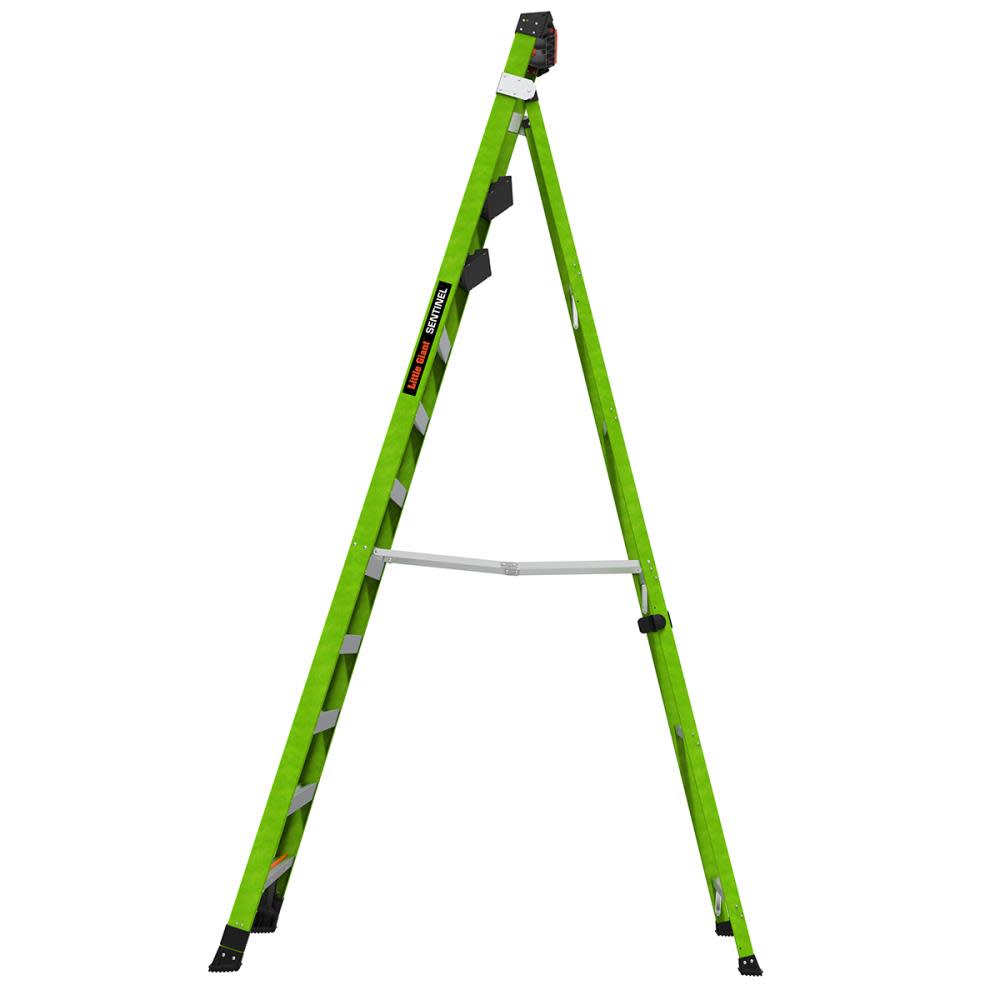 Little Giant Sentinel M12 Step Ladder Type IAA Fiberglass ;