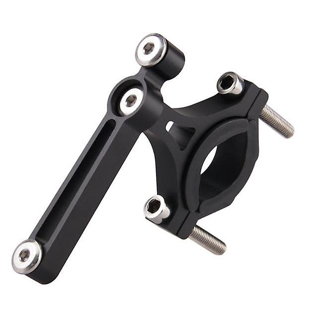 Black Bicycle Water Bottle Holder Adapter Aluminum Alloy Handlebar Water Cup Rack