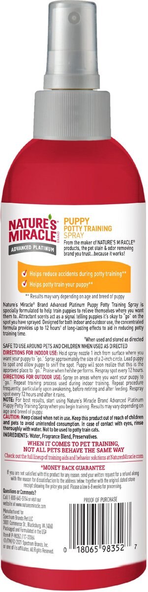 Nature's Miracle House-Breaking Potty Training Spray