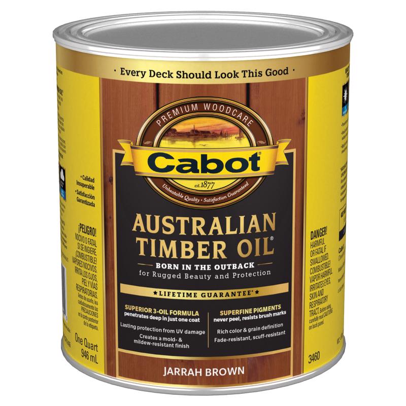 TIMBER OIL JARRAH BRN QT