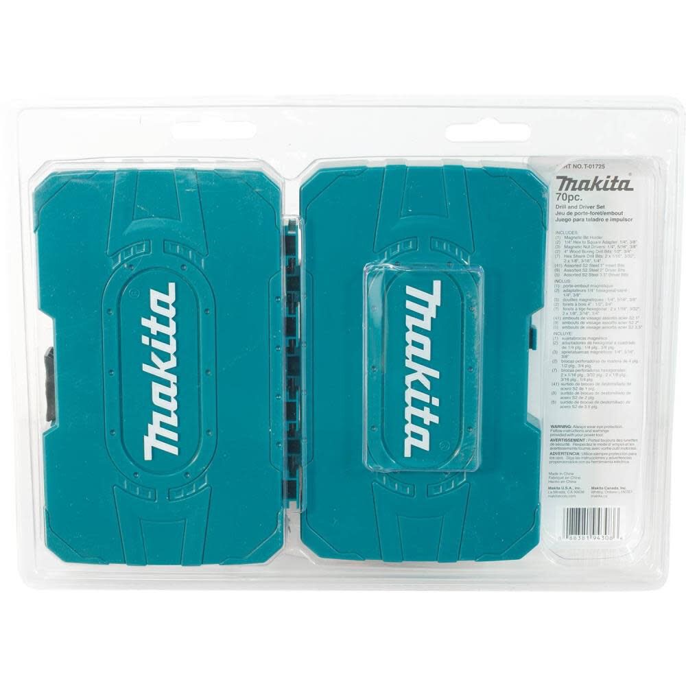 Makita 70 piece Bit Set T-01725 from Makita